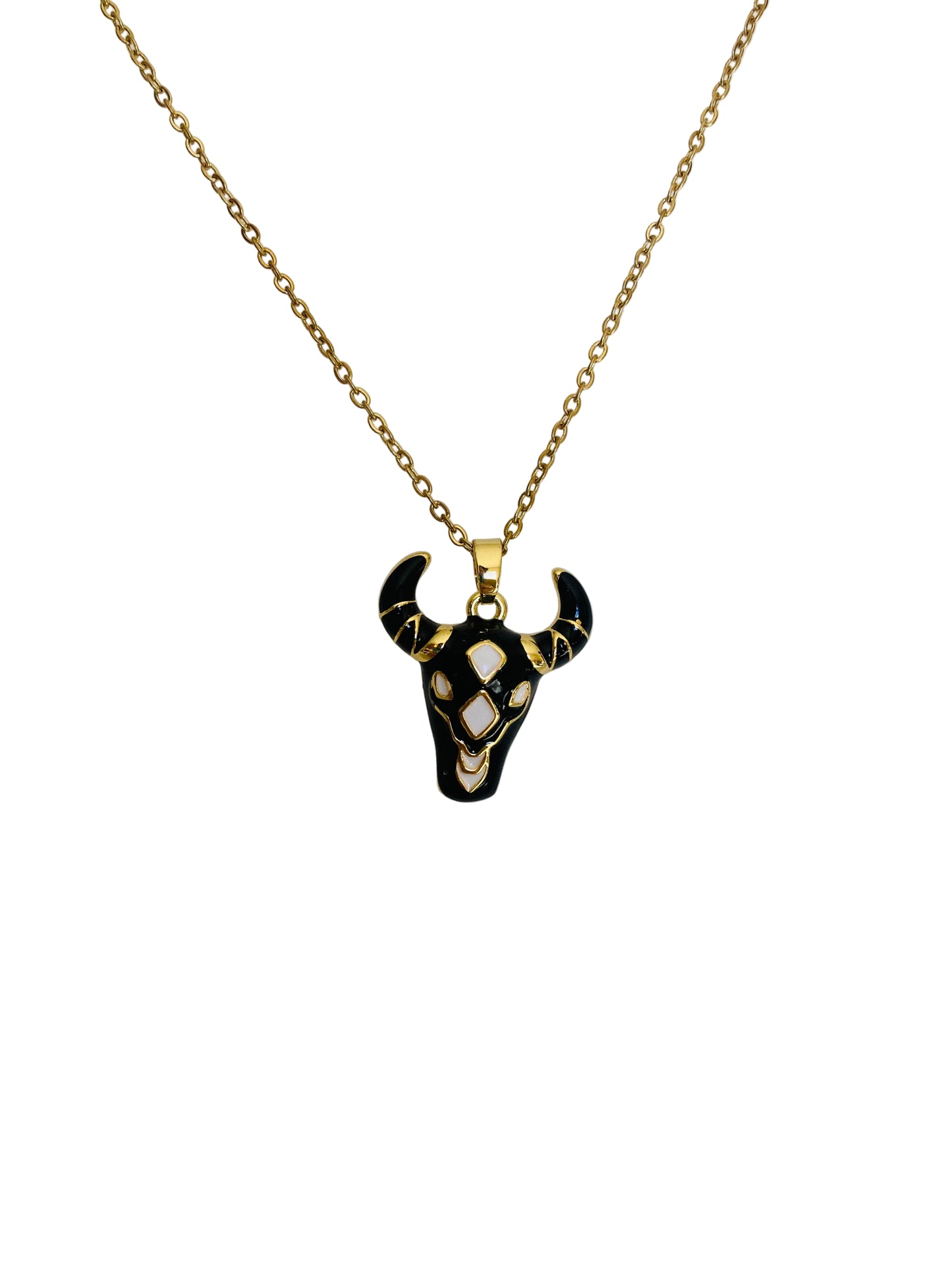 Collar toro negro