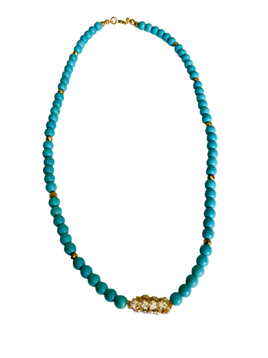 Collar turquesa