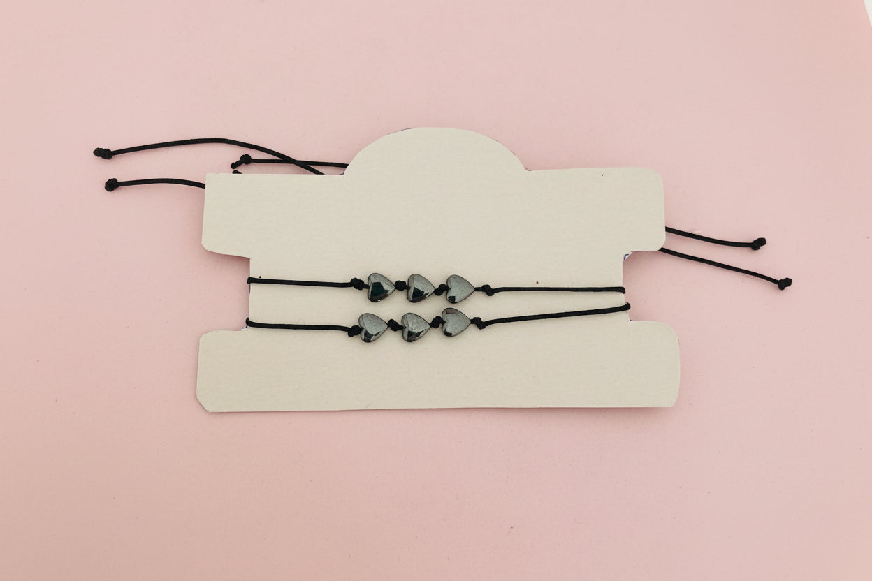 Pulsera 3 corazones