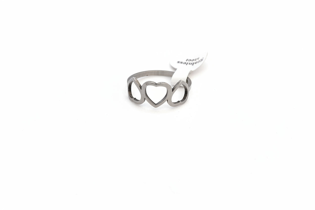 Corazones anillo