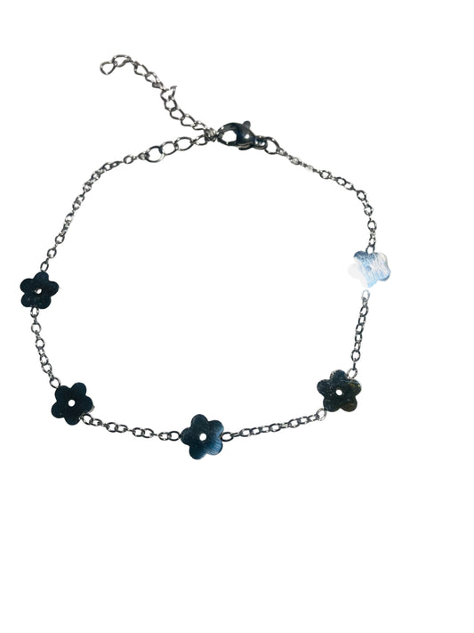 Púlsera flores