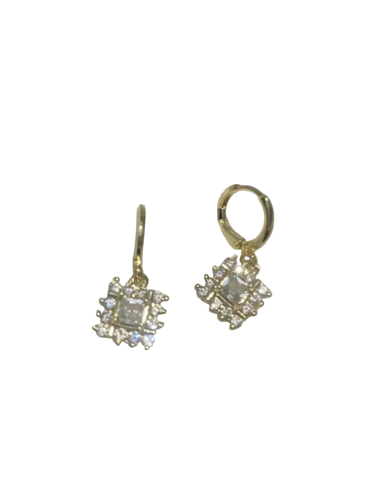 Arete cuadrado